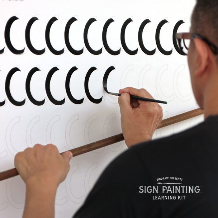 Eindraw Sign Painting Learning Kit Basic Strokes2