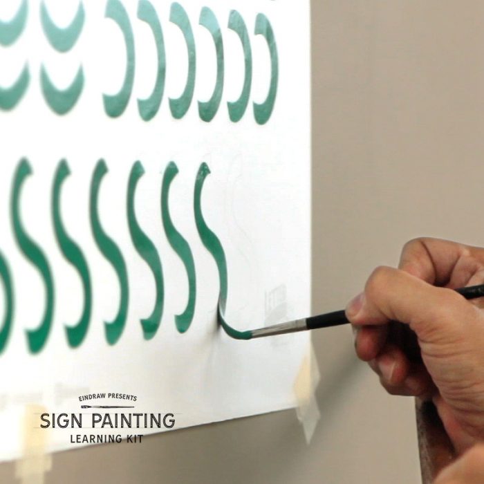 Eindraw Sign Painting Learning Kit Basic Strokes3